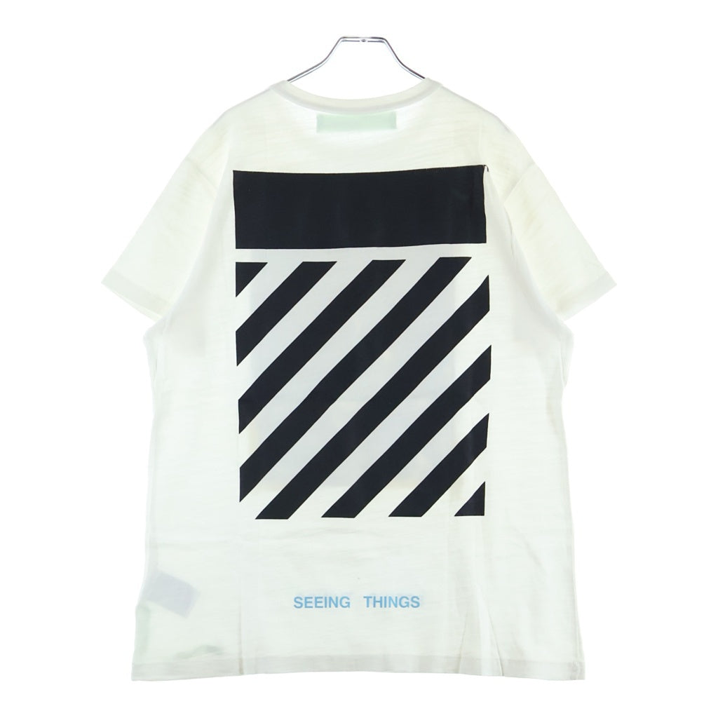 OFF-WHITE(オフホワイト) 17AW カラヴァッジョ 半袖Tシャツ ホワイト #XS OMAA002F17001015