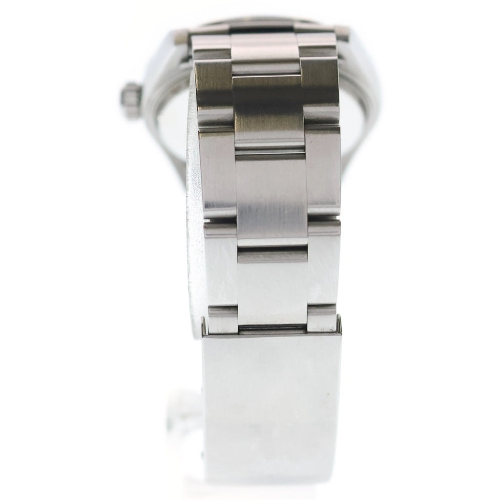 ROLEX(ロレックス) オイスターパーペチュアル 黒文字盤 SS/AT ステンレス オートマ 自動巻き 腕時計 77080 メンズ レディース ユニセックス