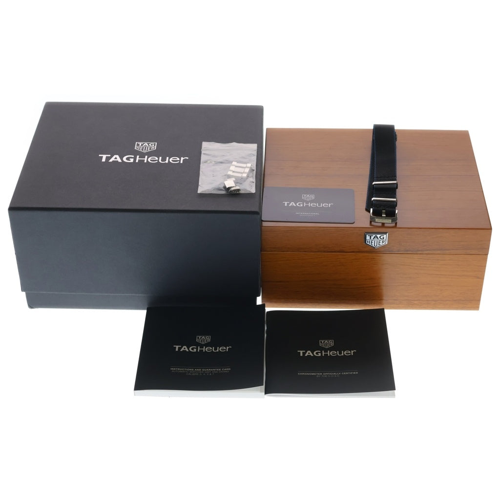 TAG HEUER(タグホイヤー) タグホイヤー オータヴィア キャリバー5 ブルーグラデーション文字盤 SS/AT ステンレス オートマ 自動巻き 腕時計 WBE5116 メンズ