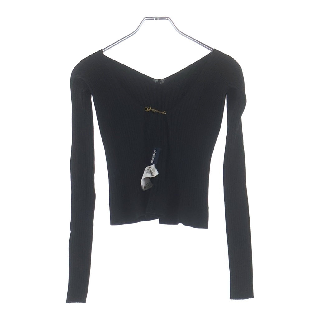 JACQUEMUS(ジャックムス) La Maille Pralu カーディガン ブラック #36 レディース