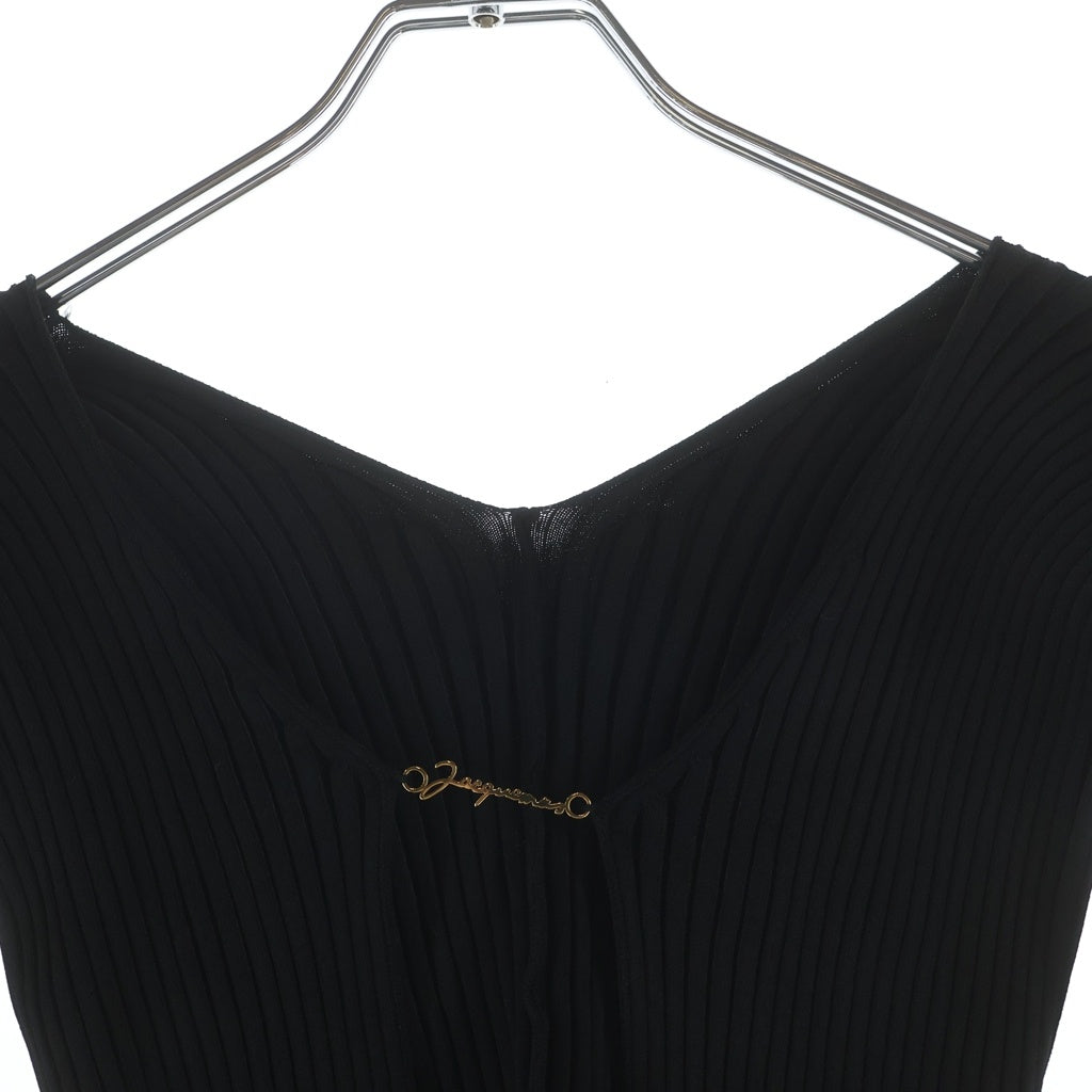JACQUEMUS(ジャックムス) La Maille Pralu カーディガン ブラック #36 レディース