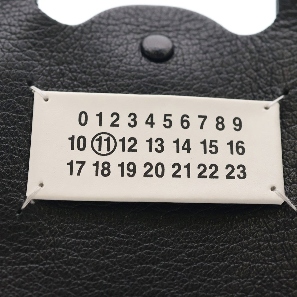 Maison Margiela11(メゾンマルジェラ) Maison Margiela 11 フォンポーチ ショルダーバッグ ミニバッグ ブラック レザー レディース