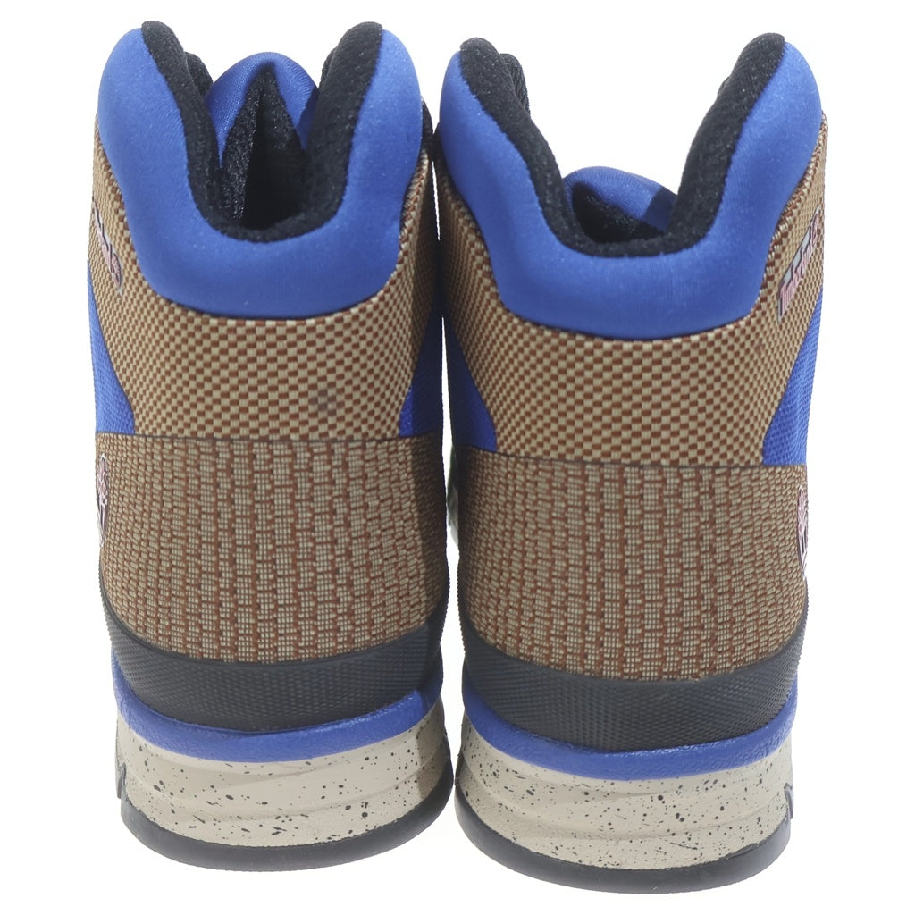 Timberland(ティンバーランド) ユーロハイカー ミッド ブーツ ジャガード US9/27.5cm ブラウン/ブルー A15QZ