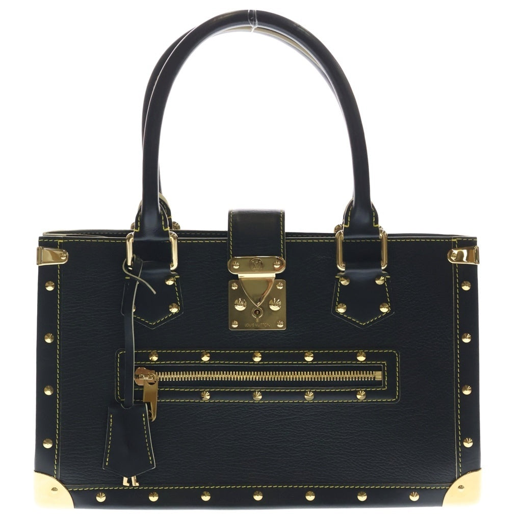 LOUIS VUITTON(ルイヴィトン) スハリ ファビュロー レザー ゴールド金具 ハンドバッグ M91812 ブラック レディース