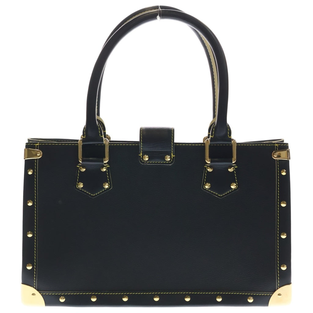 LOUIS VUITTON(ルイヴィトン) スハリ ファビュロー レザー ゴールド金具 ハンドバッグ M91812 ブラック レディース