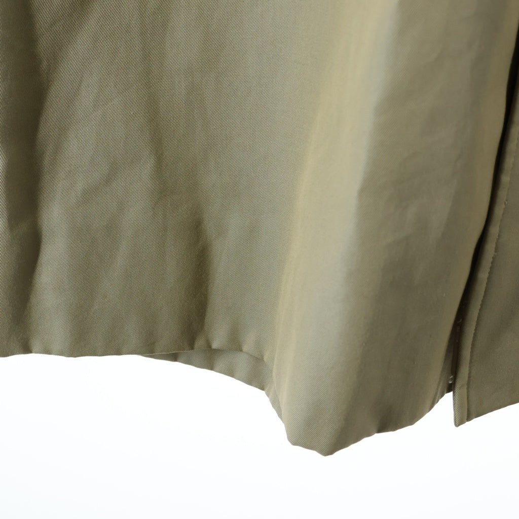 BURBERRY(バーバリー) 90s OLD 裏地ノヴァチェック トレンチコート コットン 白タグ 玉虫色 ベージュ 82-039-41 レディース