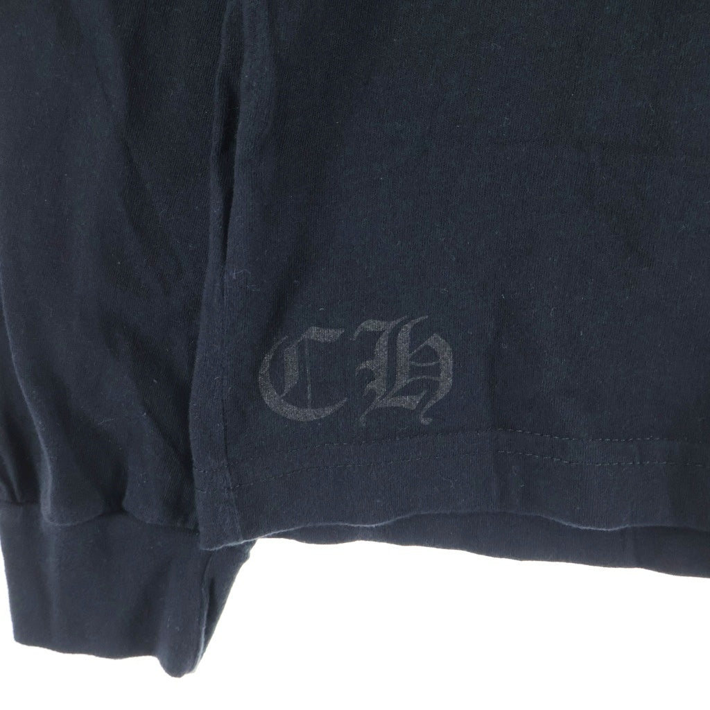 CHROME HEARTS(クロムハーツ) プリントロングスリーブTシャツ ブラック #M