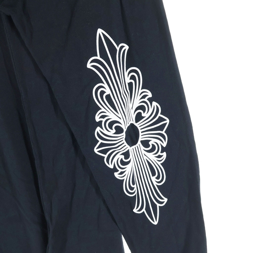 CHROME HEARTS(クロムハーツ) プリントロングスリーブTシャツ ブラック #M
