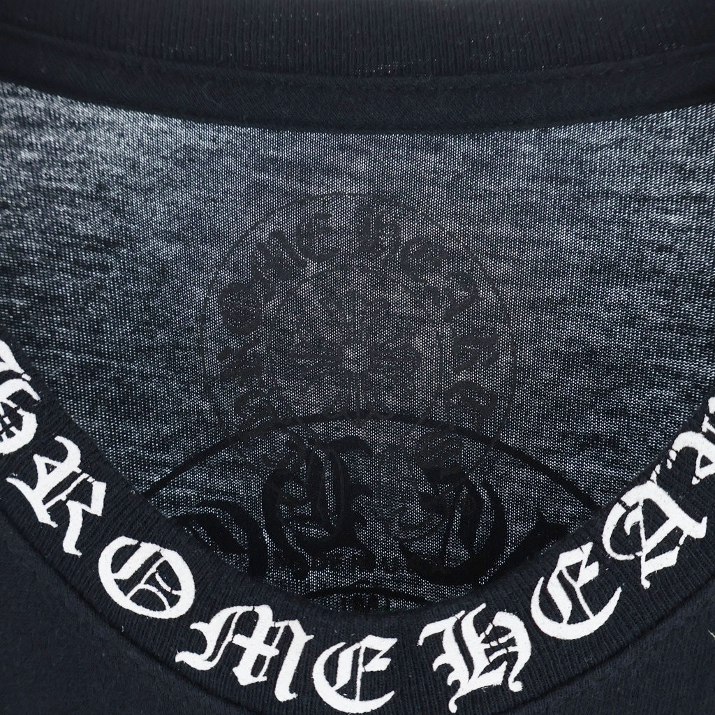 CHROME HEARTS(クロムハーツ) プリントロングスリーブTシャツ ブラック #M