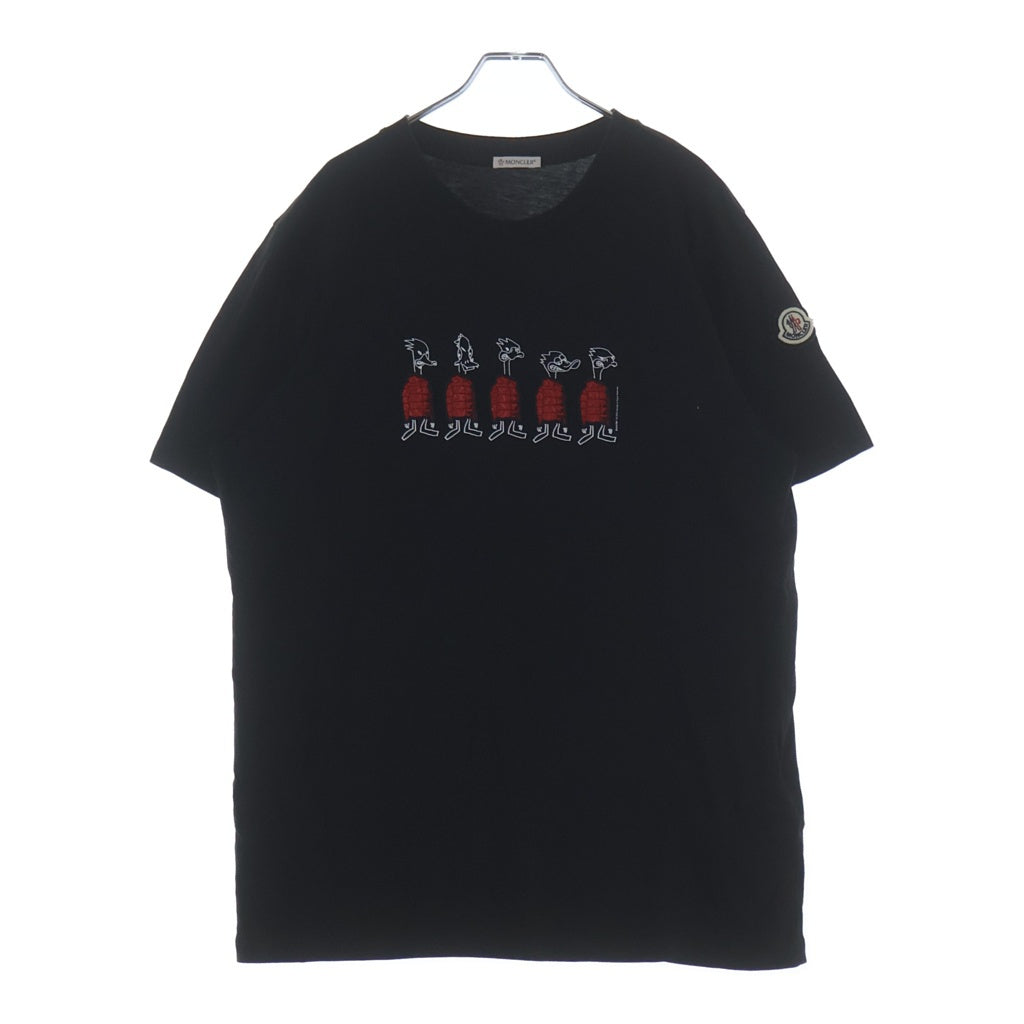 MONCLER(モンクレール) SS TSHIRT ダックモチーフTシャツ ブラック #L H20918C00029 829H8