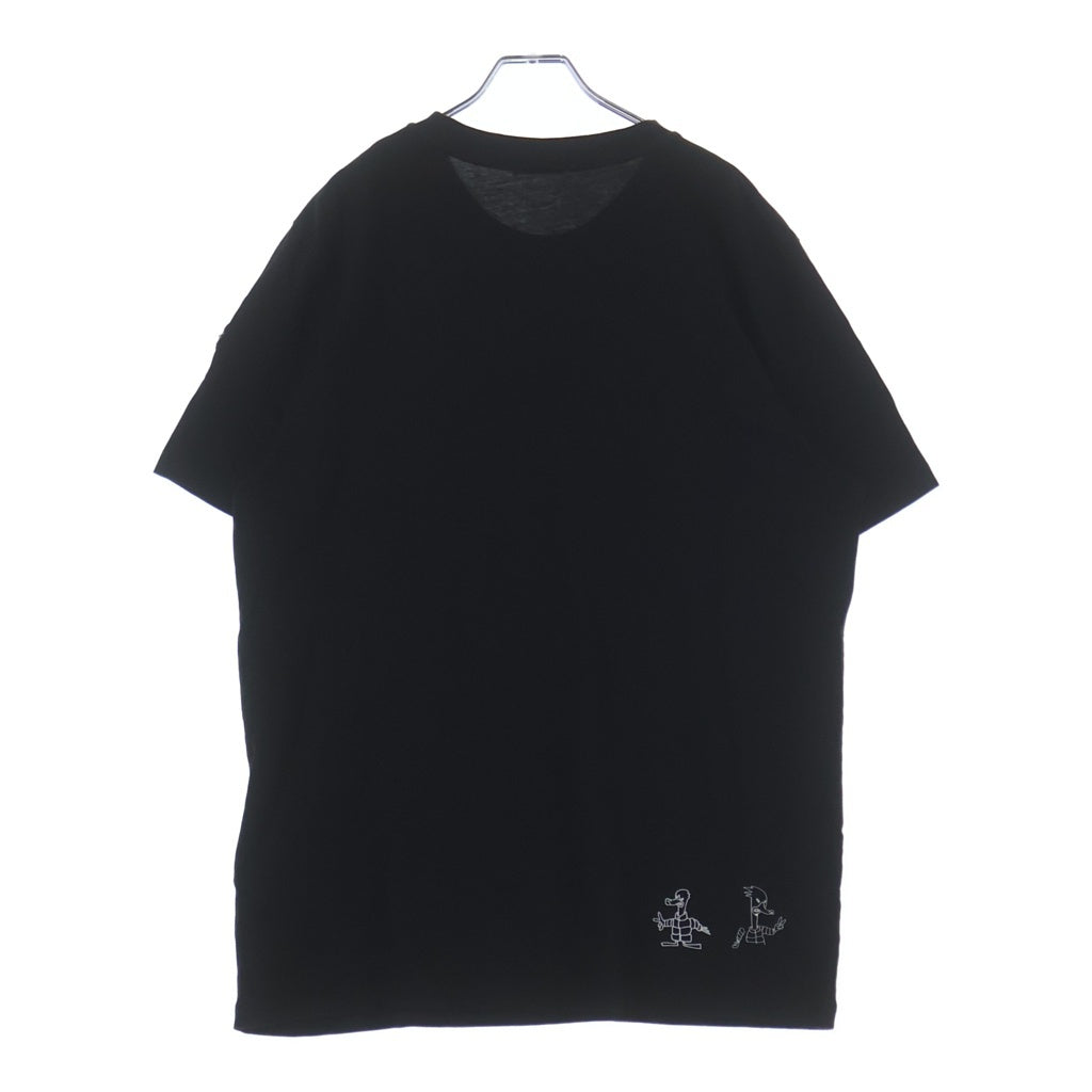 MONCLER(モンクレール) SS TSHIRT ダックモチーフTシャツ ブラック #L H20918C00029 829H8
