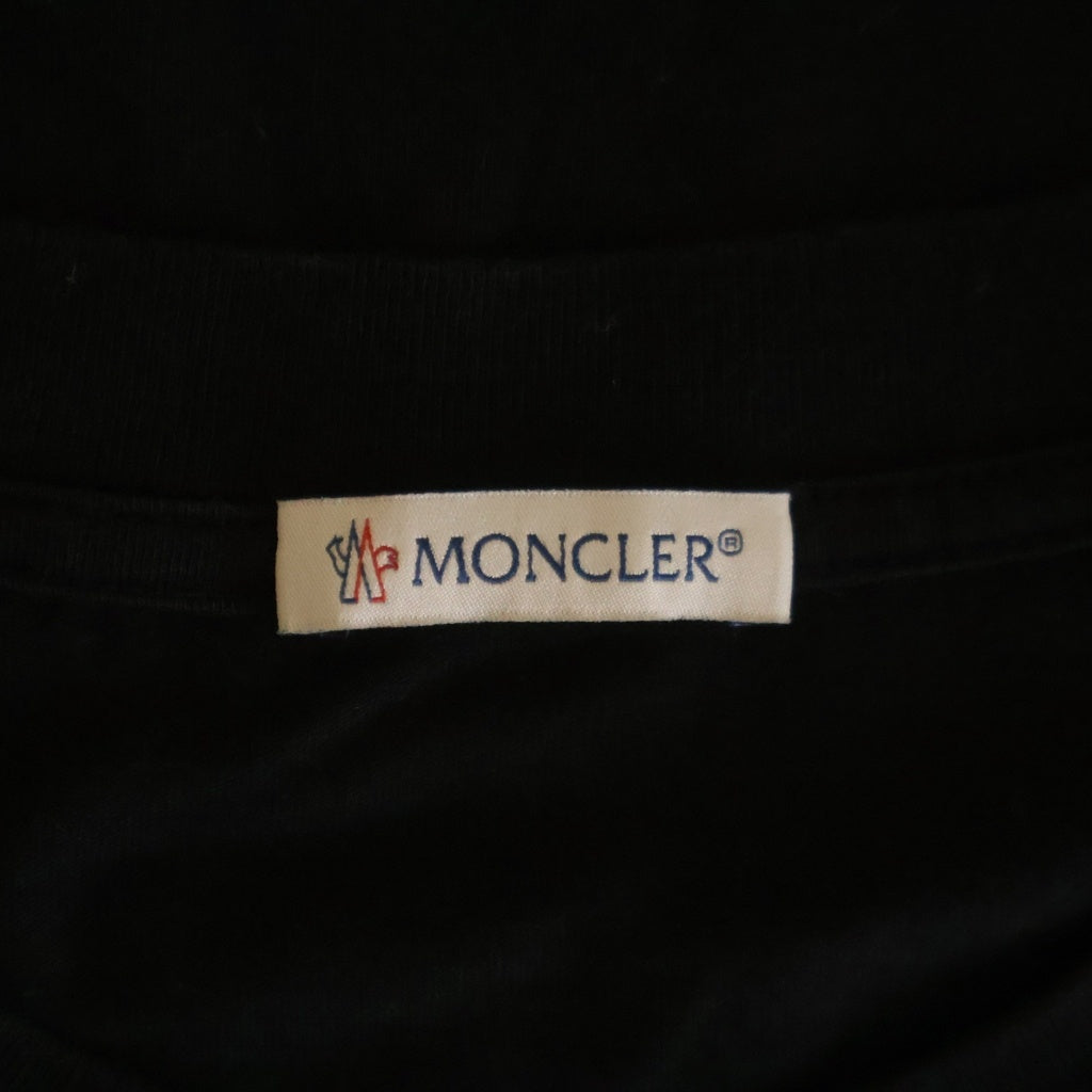MONCLER(モンクレール) SS TSHIRT ダックモチーフTシャツ ブラック #L H20918C00029 829H8