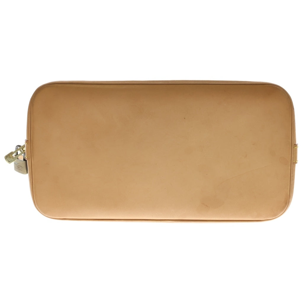 LOUIS VUITTON(ルイヴィトン) モノグラム アルマPM ハンドバッグ ブラウン レザー×PVC M53151 ゴールド金具 レディース