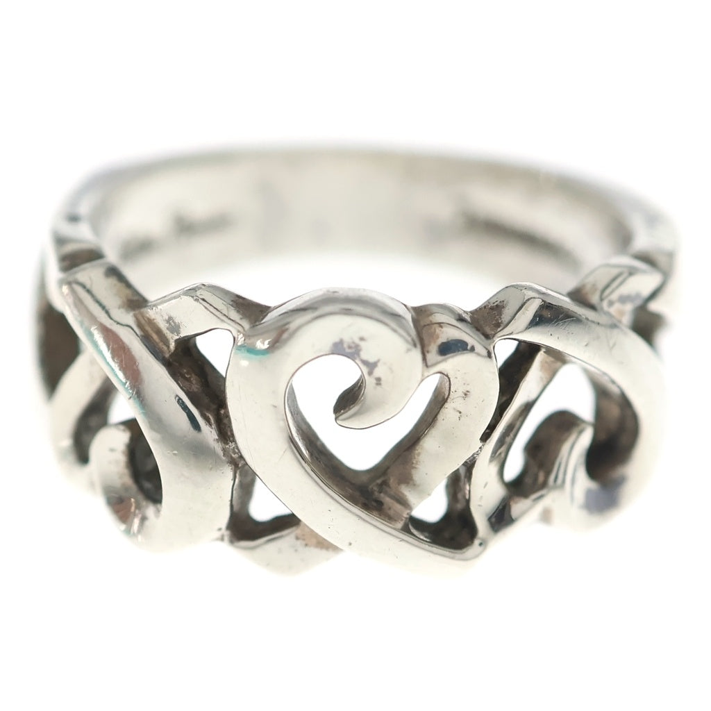 TIFFANY & Co.(ティファニー) トリプルラビングハート リング シルバー SV925 #12