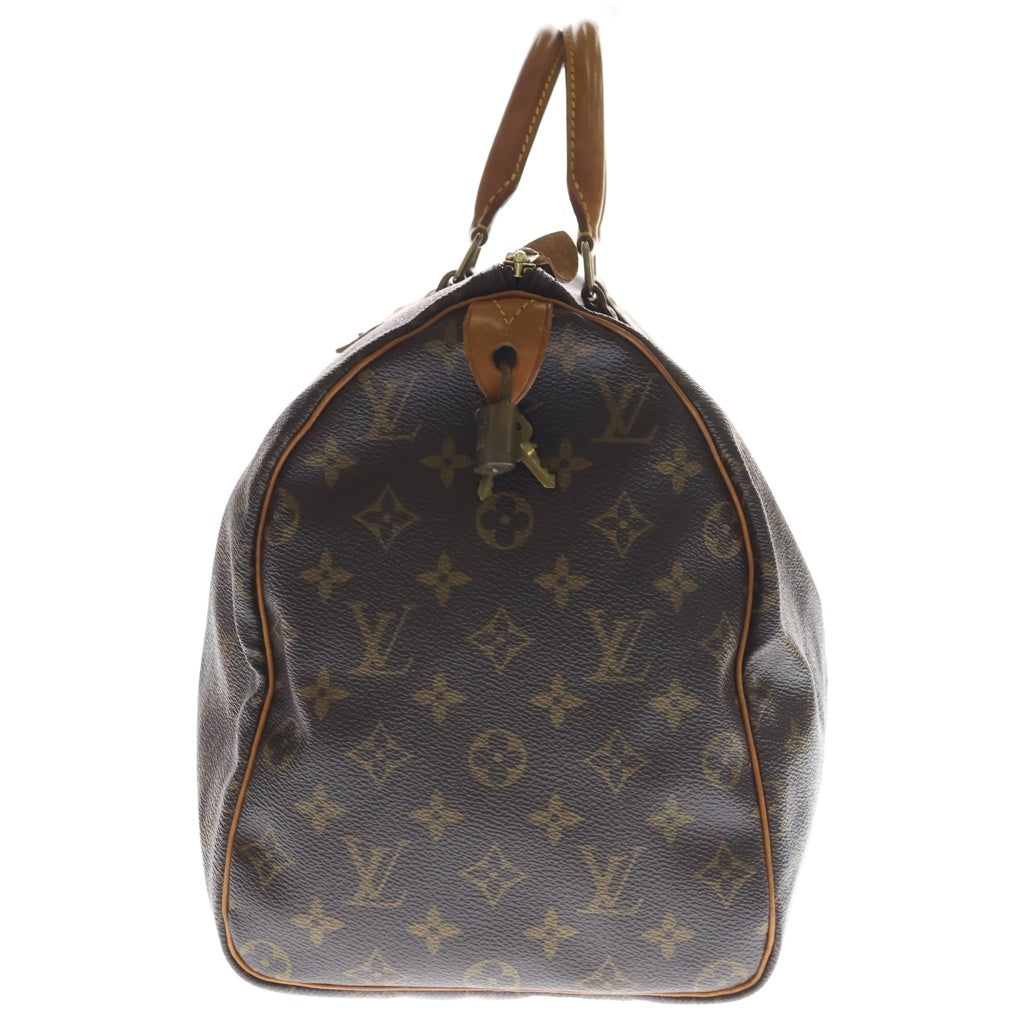 LOUIS VUITTON(ルイヴィトン) モノグラム スピーディ40 ハンドバッグ ボストンバッグ ブラウン レザー×PVC M41522 ゴールド金具