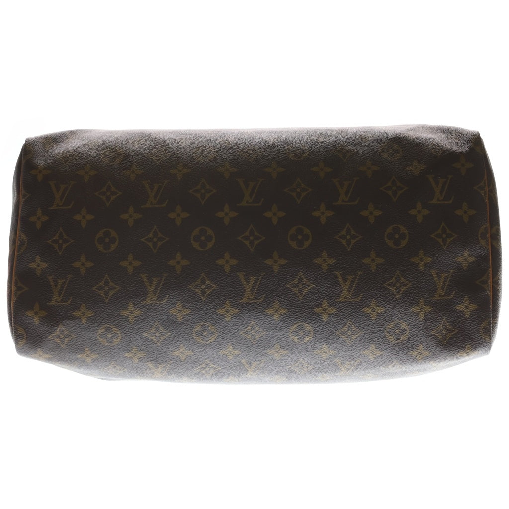 LOUIS VUITTON(ルイヴィトン) モノグラム スピーディ40 ハンドバッグ ボストンバッグ ブラウン レザー×PVC M41522 ゴールド金具