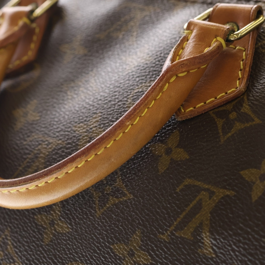 LOUIS VUITTON(ルイヴィトン) モノグラム スピーディ40 ハンドバッグ ボストンバッグ ブラウン レザー×PVC M41522 ゴールド金具