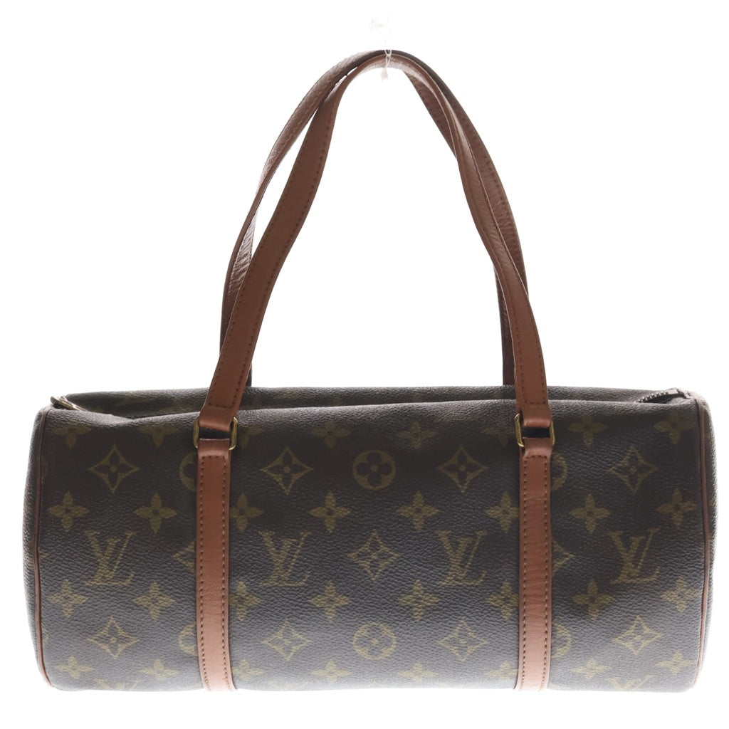 LOUIS VUITTON(ルイヴィトン) モノグラム パピヨン30 ハンドバッグ ブラウン PVC×レザー M51365 ゴールド金具 レディース