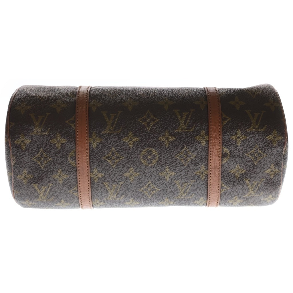 LOUIS VUITTON(ルイヴィトン) モノグラム パピヨン30 ハンドバッグ ブラウン PVC×レザー M51365 ゴールド金具 レディース