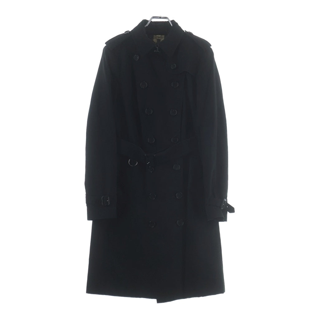 BURBERRY(バーバリー) 裏地ノバチェック柄 コットントレンチコート ブラック 3900545 レディース