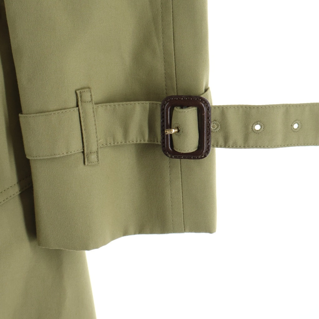 BURBERRY(バーバリー) ノヴァチェック ベルトライナー付きトレンチコート カーキ 8024812 レディース