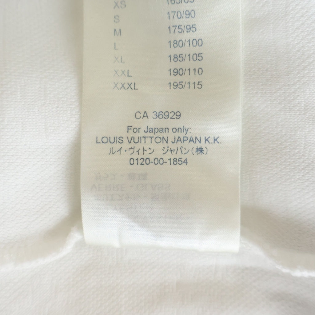 LOUIS VUITTON(ルイヴィトン) 21SS ビーズアニマル アンド モノグラム 半袖Tシャツ ホワイト RM211V DG1 レディース