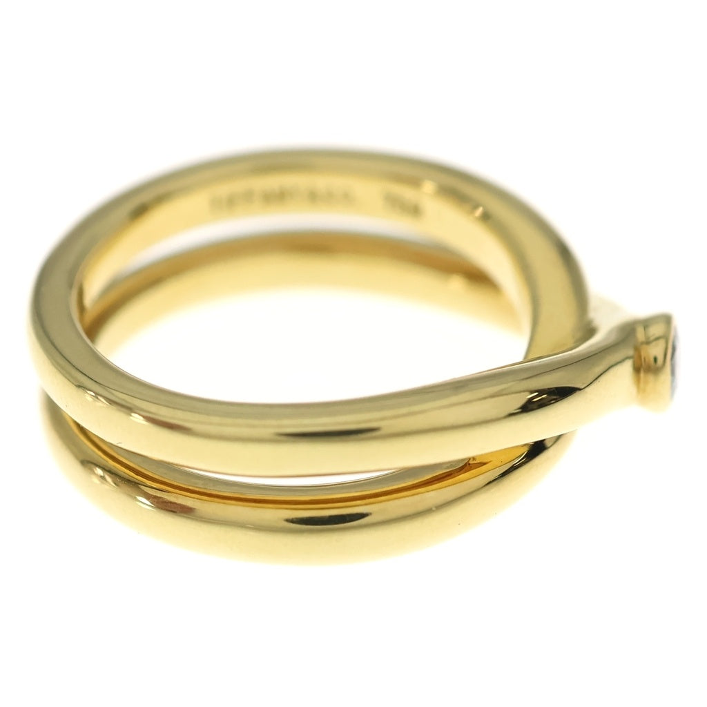 TIFFANY & Co.(ティファニー) パロマピカソ クロス ダイヤリング ゴールド Au750 #11 レディース