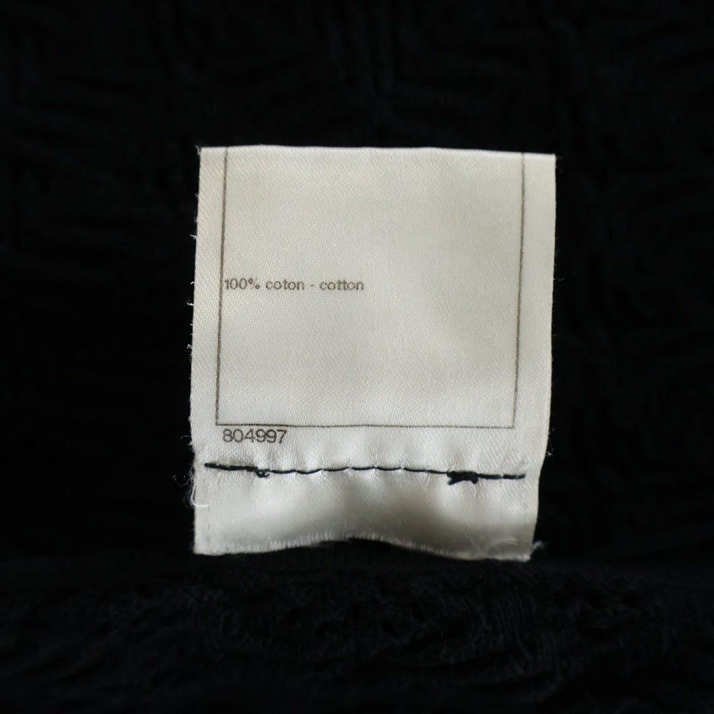 CHANEL(シャネル) ココマークボタン プルオーバー ニット ワンピース ネイビー レディース P45651K05695