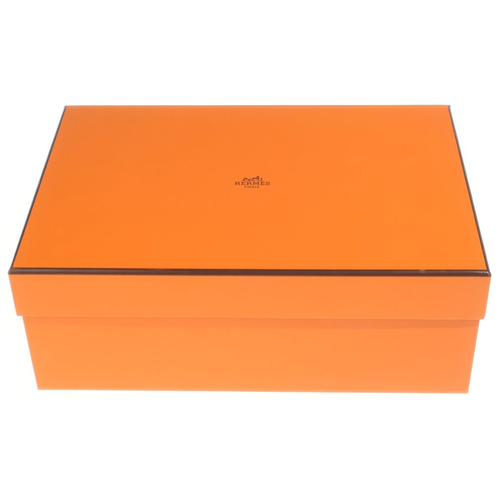 HERMES(エルメス) グルーピー ミュール Hロゴ レザー ブラック レディース