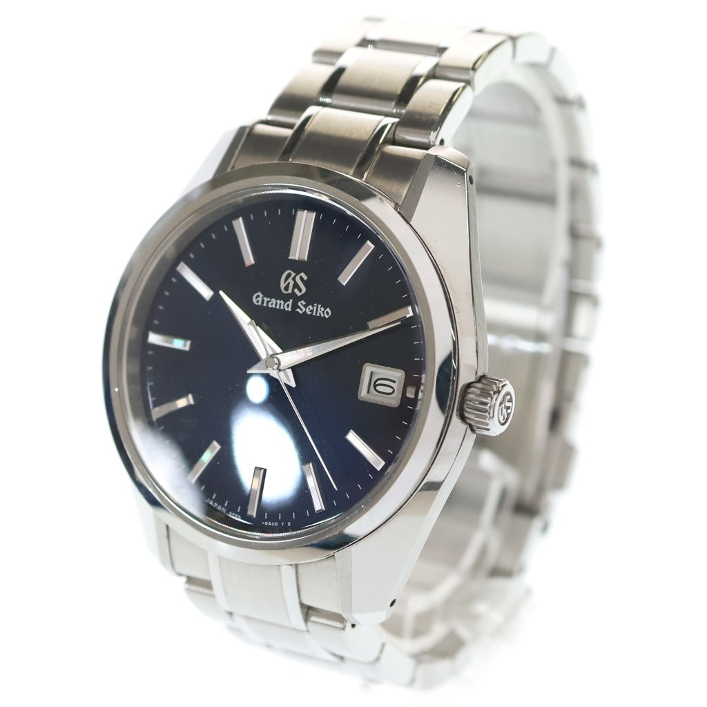 GRAND SEIKO(グランドセイコー) ヘリテージコレクション デイト SS/AT ステンレス クォーツ 腕時計 SBGP005 青文字盤