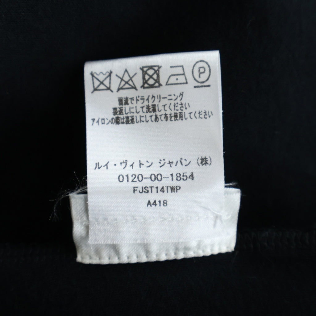 LOUIS VUITTON(ルイヴィトン) ロゴプリント プルオーバー スウェット パーカー フーディー ブラック FJST14TWP レディース
