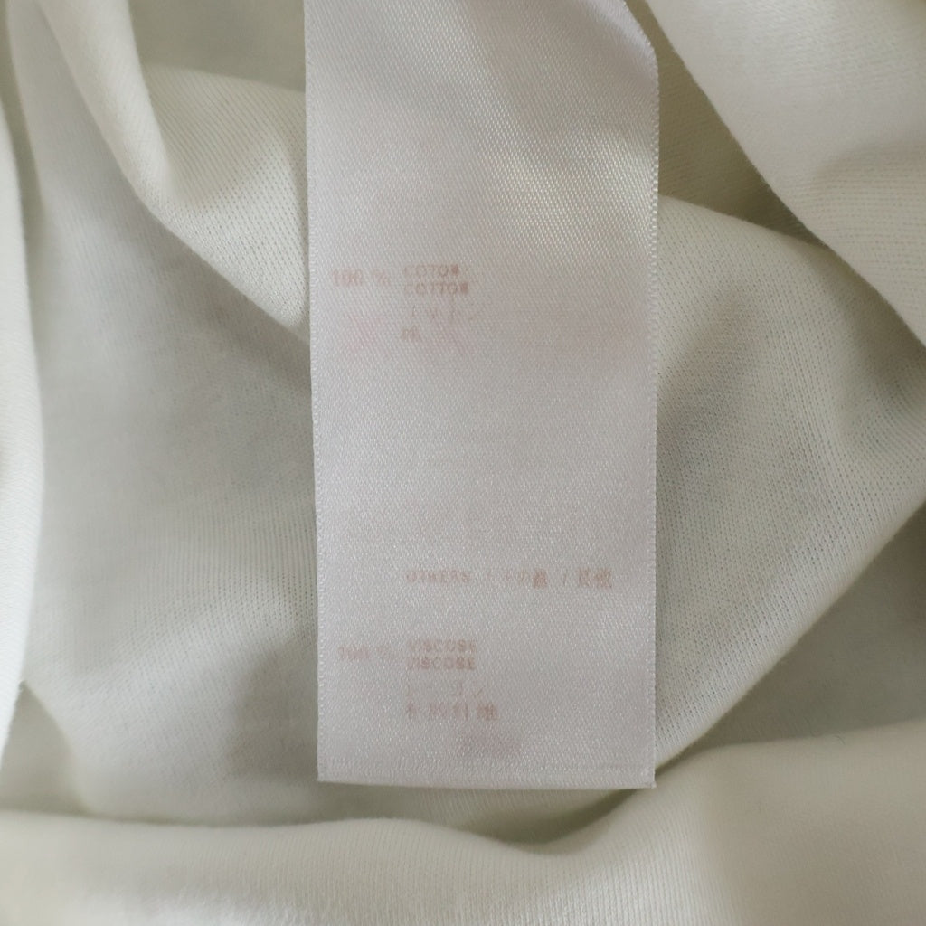 LOUIS VUITTON(ルイヴィトン) 15AW ロゴプリント 半袖Tシャツ カットソー ホワイト/ブラック RW152B F8T S09QG2 レディース