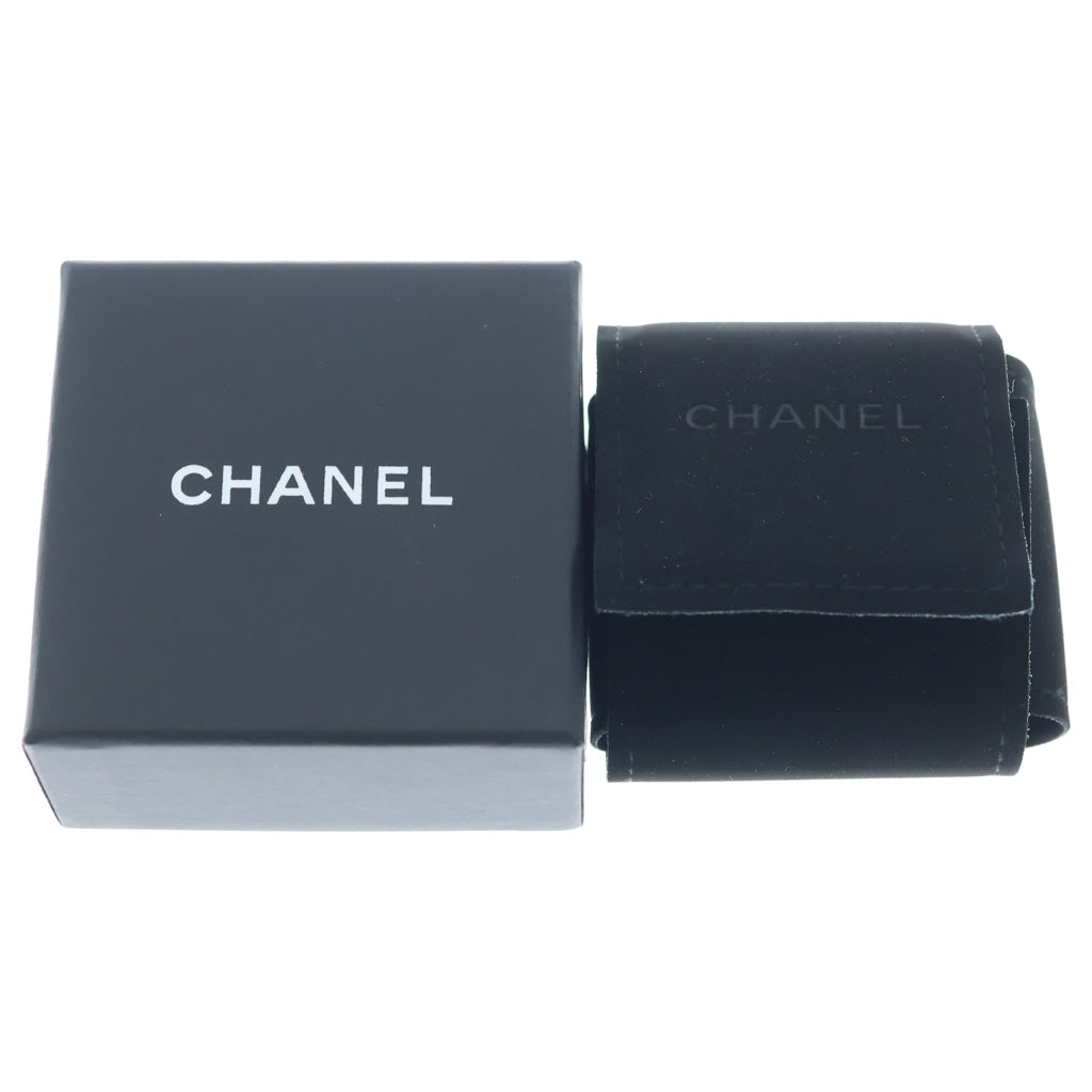 CHANEL(シャネル) ココマーク ラインストーン イヤリング ゴールド×ブラック GP レディース