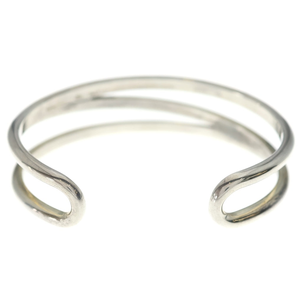 TIFFANY & Co.(ティファニー) VINTAGE Diagonal Bangle オープンダイアゴナルバングル ブレスレット シルバー