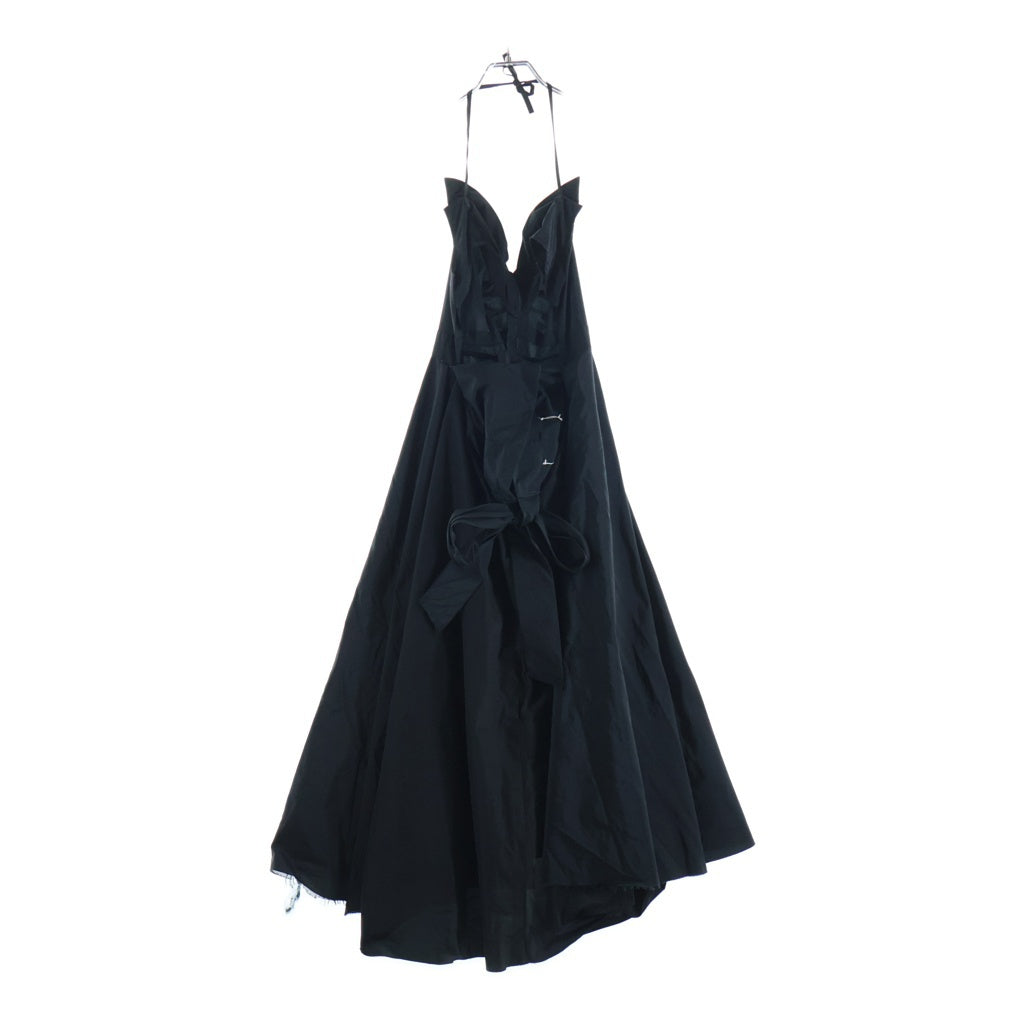 Maison Martin Margiela(メゾンマルタンマルジェラ) 24AW バックステッチデザイン ロングスカート ブラック S51ME0026 M35131 レディース