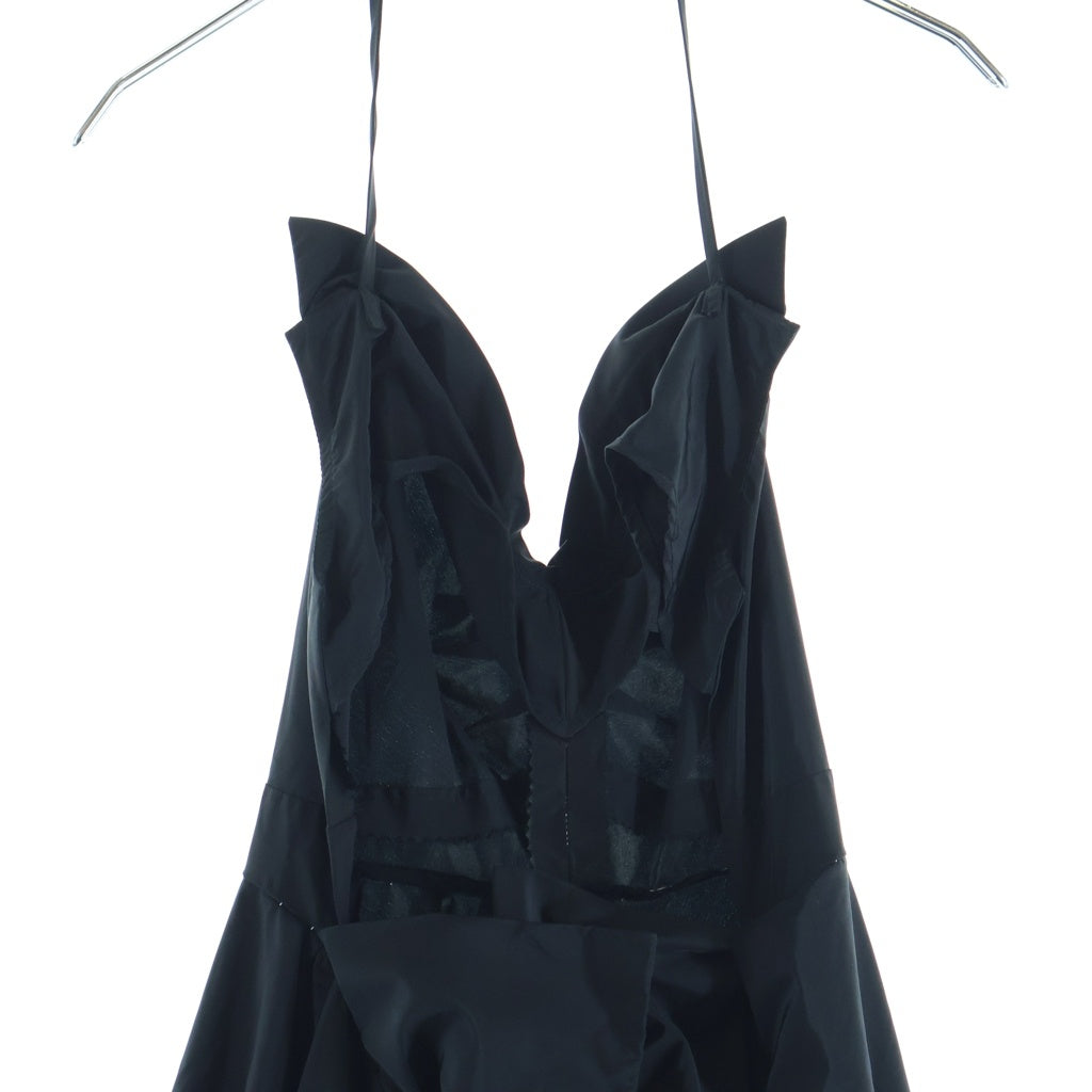 Maison Martin Margiela(メゾンマルタンマルジェラ) 24AW バックステッチデザイン ロングスカート ブラック S51ME0026 M35131 レディース