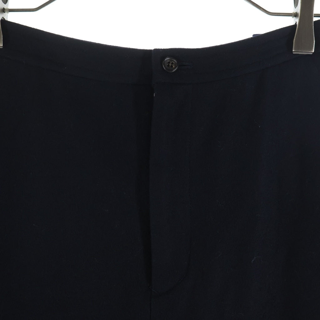 COMME des GARCONS(コムデギャルソン) 80s archive ウールロングスカート AD表記無し ネイビー GSー05055M レディース