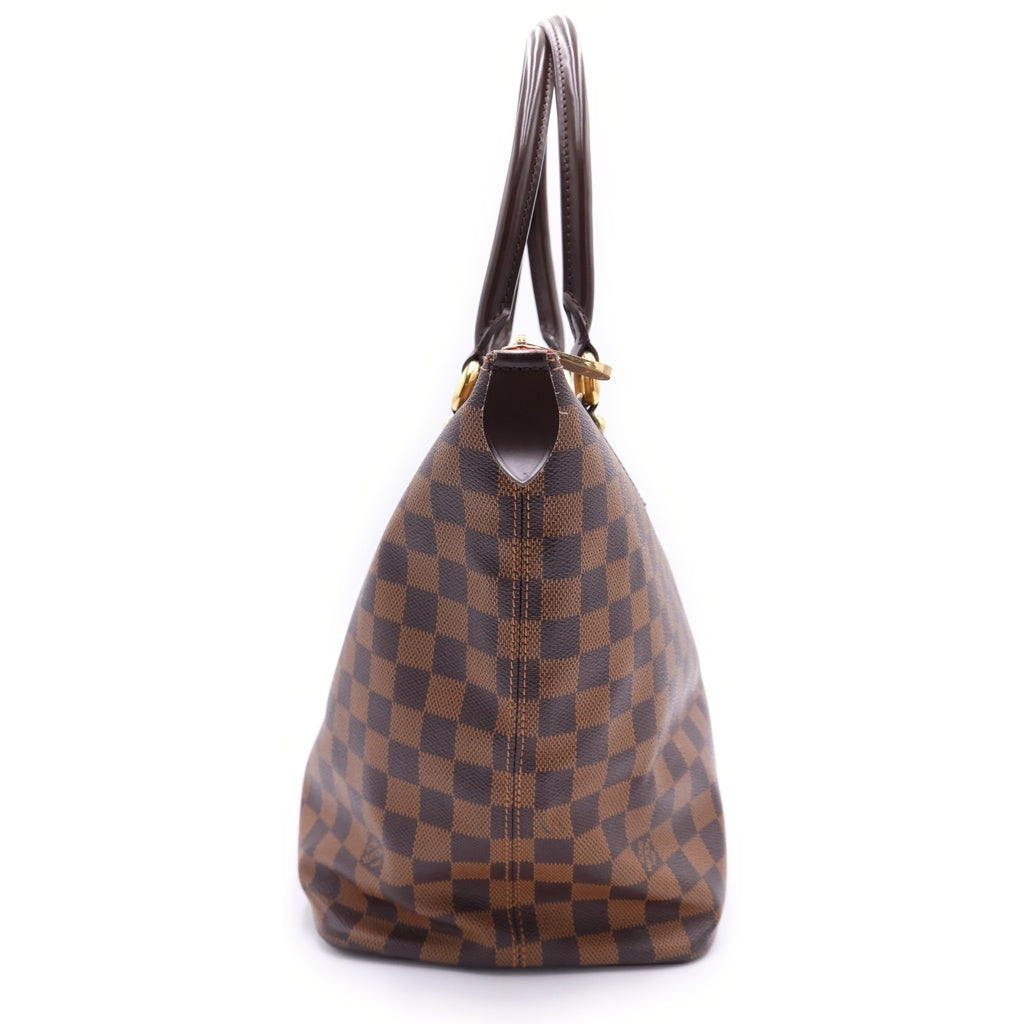 LOUIS VUITTON(ルイヴィトン) ダミエ サレヤMM PVCレザー トートバッグ ハンドバッグ ブラウン N51182 レディース