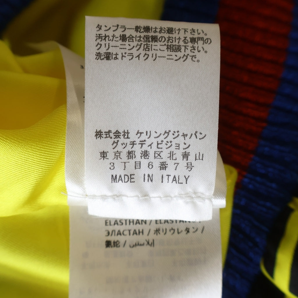 GUCCI(グッチ) GGゴースト シルクジップアップジャケット スカジャン ブルゾン 総柄 ブラック/マルチカラー 448810ZHX82 レディース