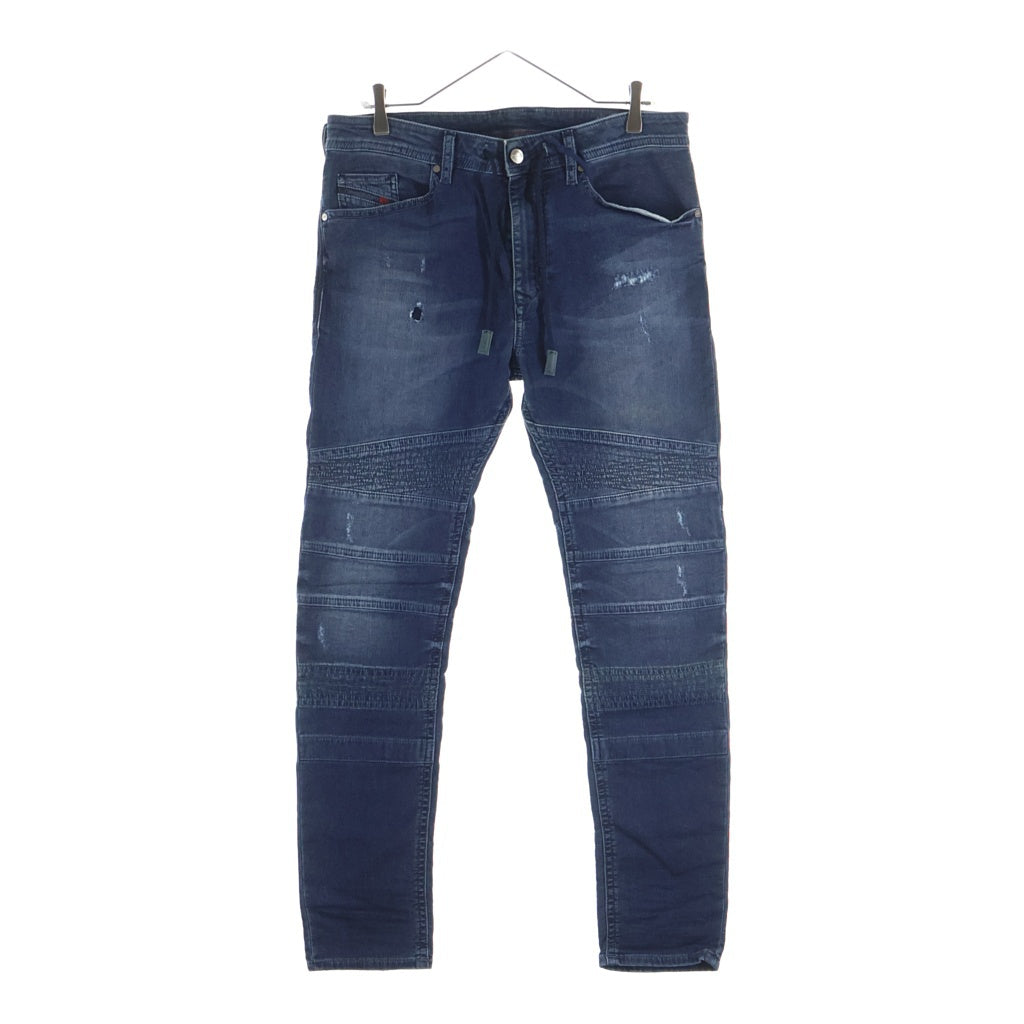 DIESEL(ディーゼル) BAKARI-NE Biker Denim Pants バイカーデニムパンツ ジーンズ ブルー 03936