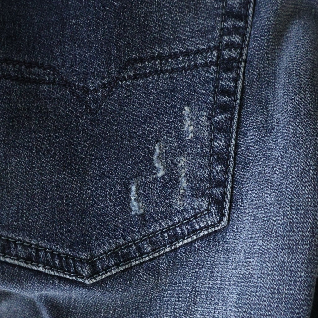DIESEL(ディーゼル) BAKARI-NE Biker Denim Pants バイカーデニムパンツ ジーンズ ブルー 03936