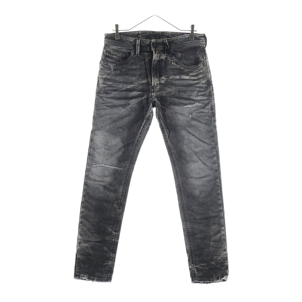 DIESEL(ディーゼル) THOMMER-T JOGG JEANS ジョグジーンズ ダメージ加工デニムパンツ グレー 00SE3D