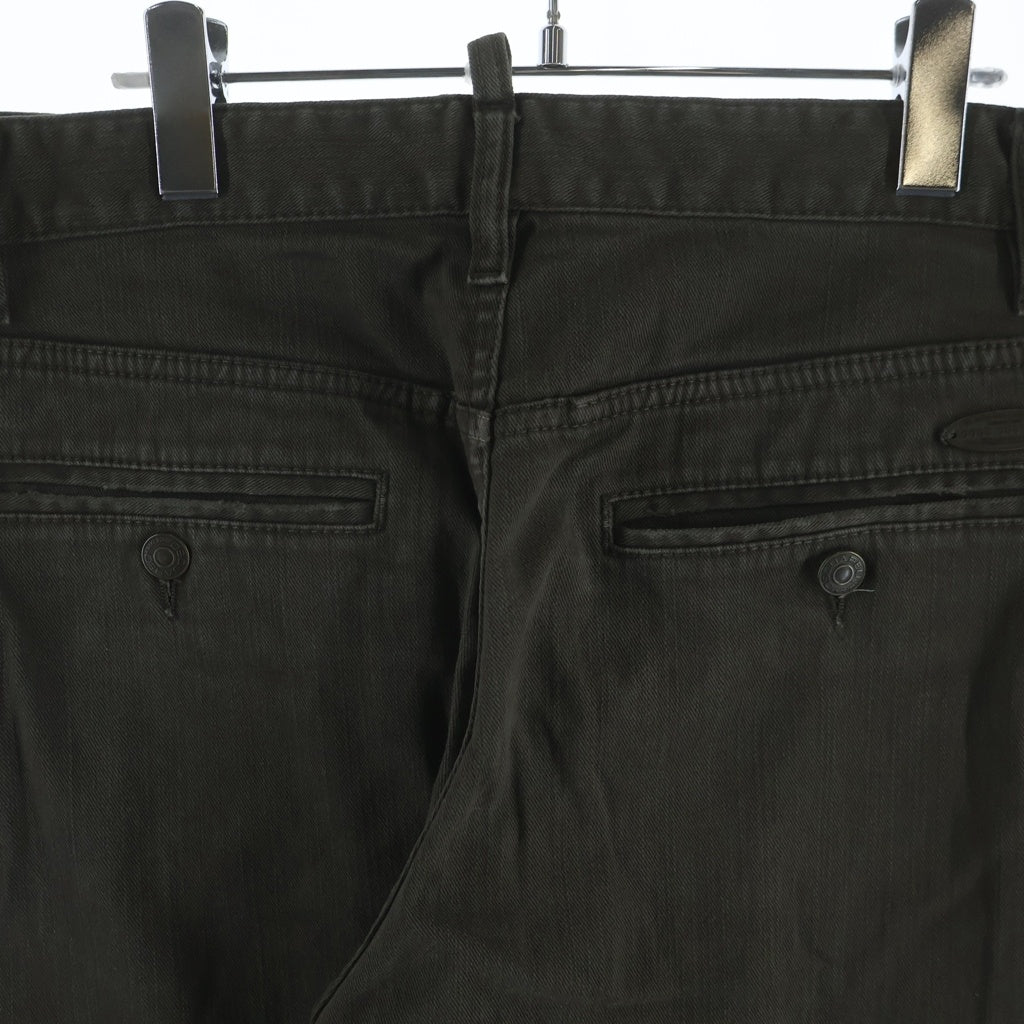 DSQUARED2(ディースクエアード) 11AW デニムパンツ ジーンズ ボタンフライ グリーン S71LA0439