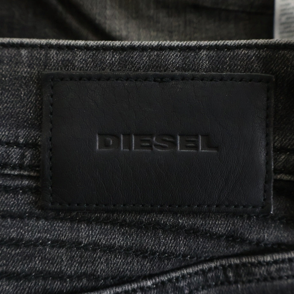 DIESEL(ディーゼル) FOURK L.30 Biker Denim Pants バイカーデニムパンツ ジーンズ グレー 04407