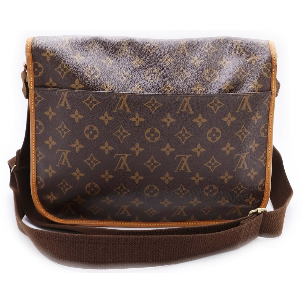 LOUIS VUITTON(ルイヴィトン) モノグラム メッセンジャーボスフォールGM ショルダーバッグ ブラウン レザー×PVC M40105 ゴールド金具