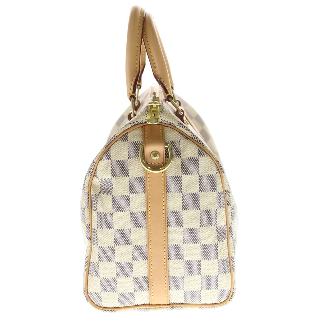 LOUIS VUITTON(ルイヴィトン) ダミエ アズール スピーディーバンドリエール25 2WAYバッグ ショルダーバッグ ベージュ PVCレザー N40608 レディース