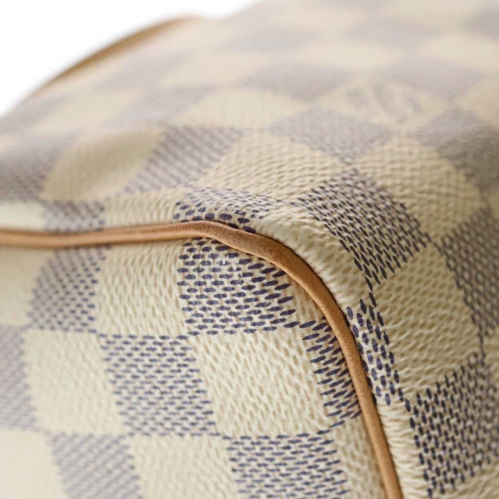 LOUIS VUITTON(ルイヴィトン) ダミエ アズール スピーディーバンドリエール25 2WAYバッグ ショルダーバッグ ベージュ PVCレザー N40608 レディース