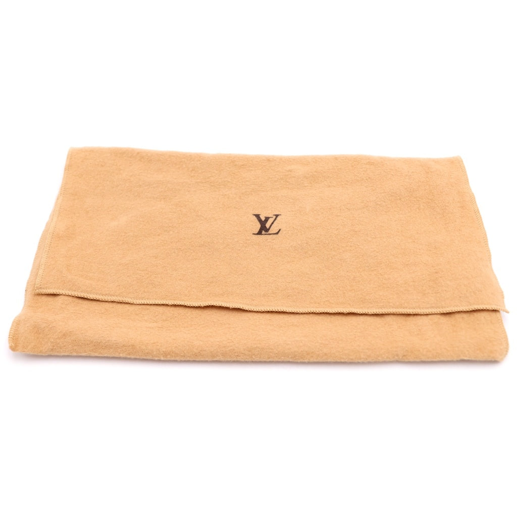 LOUIS VUITTON(ルイヴィトン) モノグラム ポシェットアクセソワール ハンドバッグ ケース ブラウン レザー×PVC M51980 ゴールド金具 レディース