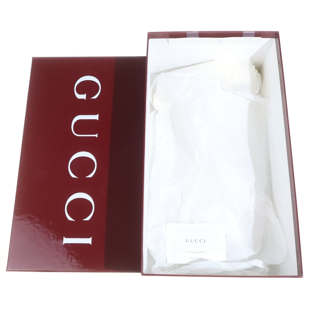 GUCCI(グッチ) ホースビット スエードレザー ローファー シューズ ブラック レディース
