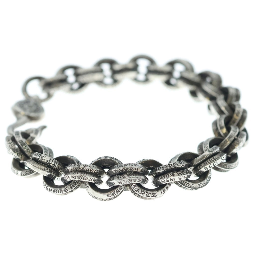 CHROME HEARTS(クロムハーツ) DOUBLE B RING ダブルBリング ブレスレット シルバー BCA121